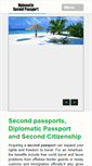 Mobile Screenshot of diplomaticsecondpassport.com